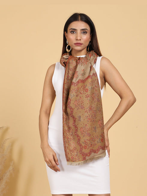 Women's Jamawar Wool Stole